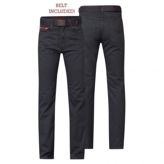 Duke Canary Bedford cord-pants Charcoal - Džínsy & nohavice - Džínsy a Nohavice - W40-W70