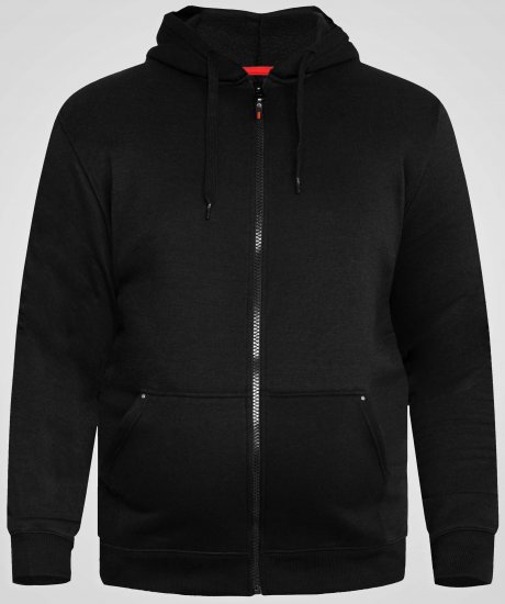 D555 Cantor Hoodie Black - Mikiny & mikiny bez kapucne - Mikiny & Mikiny s Kapucňou 2XL-12XL