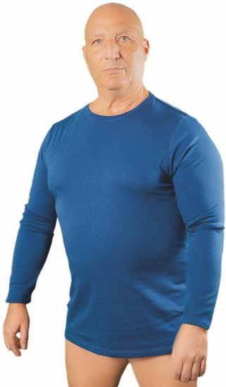 20 Nodi Carbino Sports T-Shirt Long Sleeve Blue - Oblečenie na cvičenie - Oblečenie na cvičenie 2XL-10XL