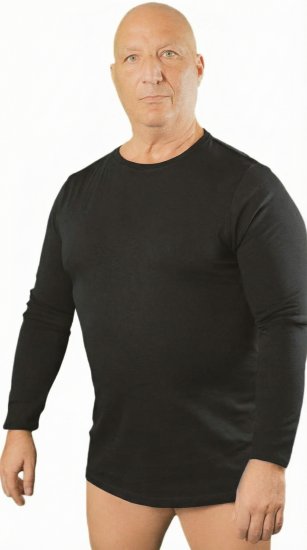 20 Nodi Carbino Long Sleeve Sport T-Shirt Black - Tričká s dlhým rukávom - Tričká s dlhým rukávom - 2XL-14XL