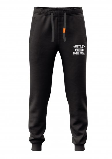 Motley Denim Cork Sweatpants Black - Tepláky & teplákové kraťasy - Tepláky & Teplákové kraťasy - 2XL-12XL