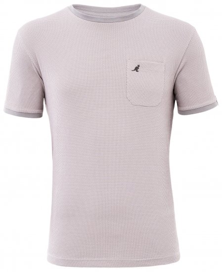 Kangol Cosmo T-shirt Grey - Tričká - Nadrozmerné tričká - 2XL-14XL