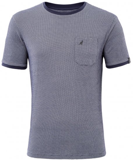 Kangol Cosmo T-shirt Navy - Tričká - Nadrozmerné tričká - 2XL-14XL