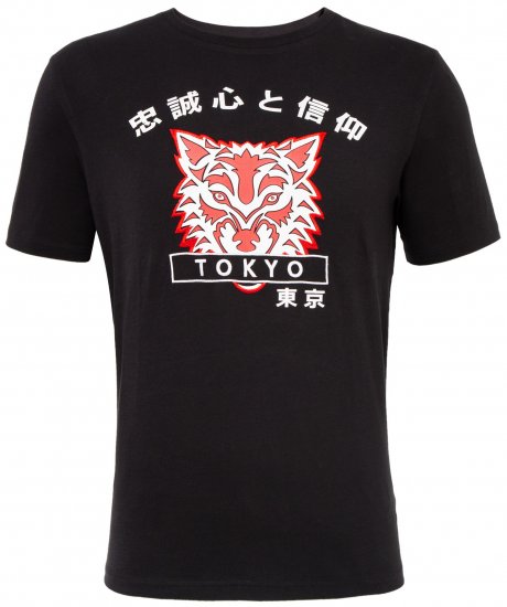 Loyalty & Faith Cracker T-shirt Black - Tričká - Nadrozmerné tričká - 2XL-14XL