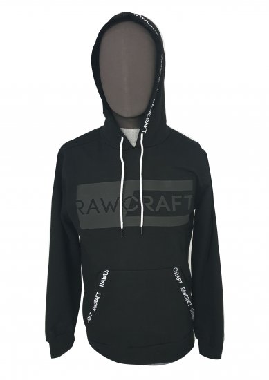 Rawcraft Cregan Hoodie Black - Mikiny & mikiny bez kapucne - Mikiny & Mikiny s Kapucňou 2XL-12XL