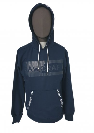 Rawcraft Cregan Hoodie Navy - Mikiny & mikiny bez kapucne - Mikiny & Mikiny s Kapucňou 2XL-12XL