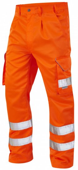 Leo Bideford Cargo Pants Hi-Vis Orange - Pracovné odevy - Pracovné Odevy 3XL-6XL