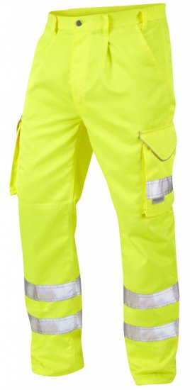 Leo Bideford Cargo Pants Hi-Vis Yellow - Pracovné odevy - Pracovné Odevy 3XL-6XL