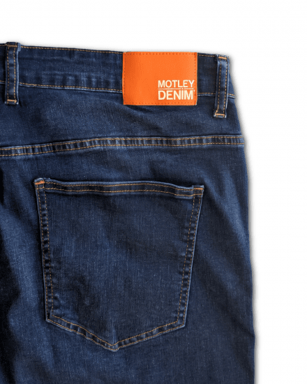Motley Denim Soho 5-Pocket Jeans Dark Wash - Džínsy & nohavice - Džínsy a Nohavice - W40-W70