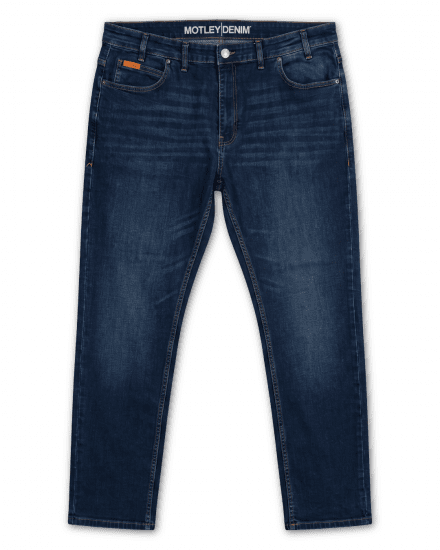 Motley Denim Soho 5-Pocket Jeans Dark Wash - Džínsy & nohavice - Džínsy a Nohavice - W40-W70