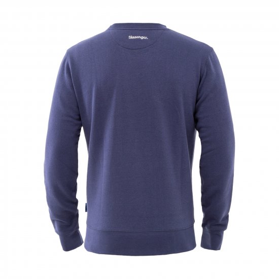 Slazenger Dean Sweatshirt Navy - Mikiny & mikiny bez kapucne - Mikiny & Mikiny s Kapucňou 2XL-12XL