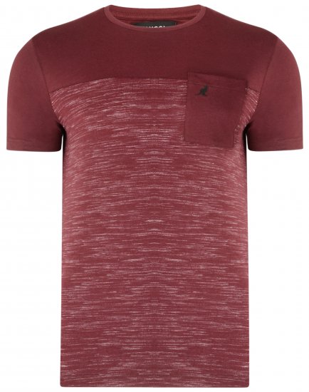 Kangol Elbrus T-shirt Red - Tričká - Nadrozmerné tričká - 2XL-14XL