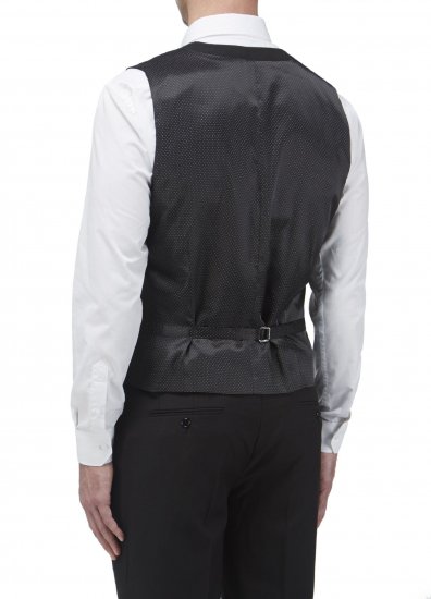 Skopes Madrid Waistcoat Black - Obleky - Obleky 2XL-8XL