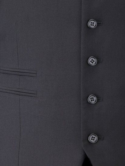 Skopes Madrid Waistcoat Black - Obleky - Obleky 2XL-8XL