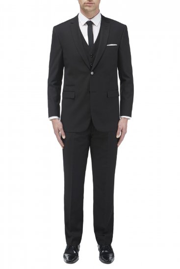 Skopes Madrid Waistcoat Black - Obleky - Obleky 2XL-8XL