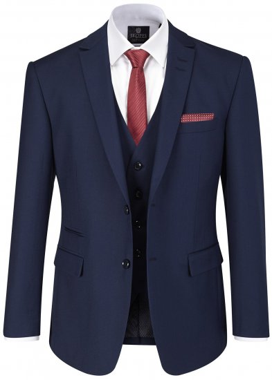Skopes Kennedy Suit jacket Royal Blue - Obleky - Obleky 2XL-8XL
