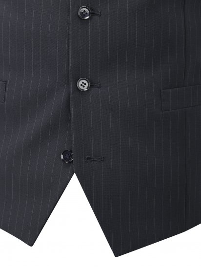 Skopes Darwin Waistcoat Black stripe - Obleky - Obleky 2XL-8XL