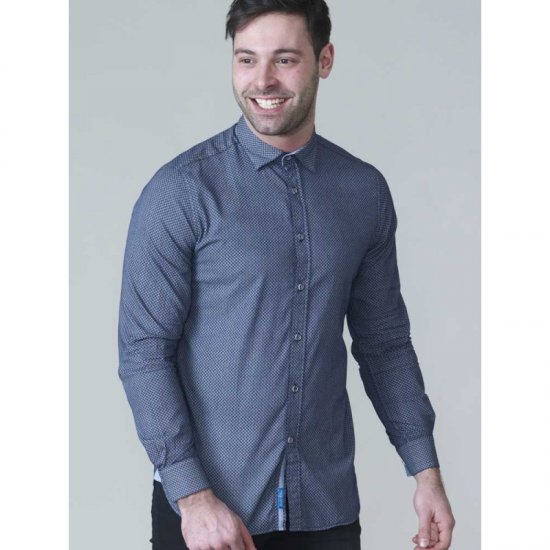 D555 Kermit Long Sleeve Printed Shirt - Košele - Košele 2XL-10XL