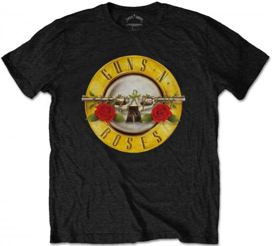 Guns N' Roses Classic logo T-shirt Black - Tričká - Nadrozmerné tričká - 2XL-14XL