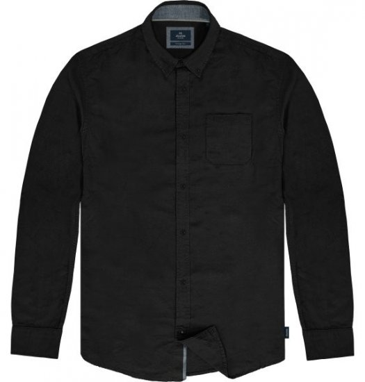 Double Outfitters GS-5225 Oxfordská košeľa Čierna - Košele - Košele 2XL-10XL