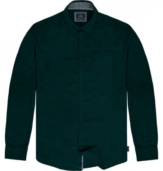 Double Outfitters GS-5225 Oxfordská košeľa Tmavozelená - Košele - Košele 2XL-10XL