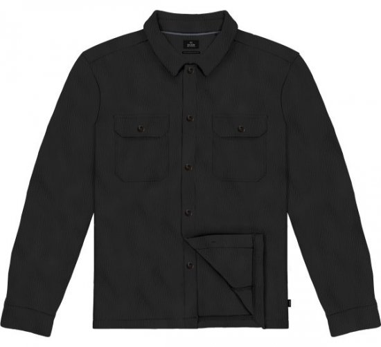 Double Outfitters GS-5237 Košeľová bunda Čierna - Košele - Košele 2XL-10XL