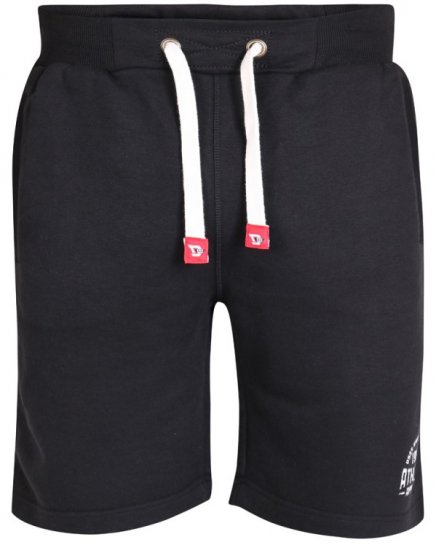 D555 Harvey Fleece Shorts Black - Tepláky & teplákové kraťasy - Tepláky & Teplákové kraťasy - 2XL-12XL