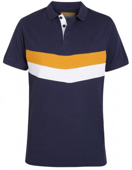 D555 Hopkins Polo Navy - Polokošele - Polokošele 2XL-8XL
