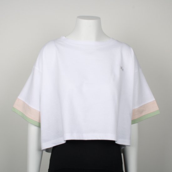 Nora Mikken AGNES Crop Top White - Tričká - 
