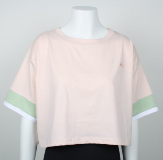 Nora Mikken AGNES Crop Top Pink - Tričká - 