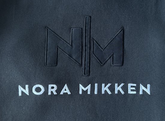 Nora Mikken KADRI Long Hoodie Black - Mikiny & mikiny bez kapucne - 