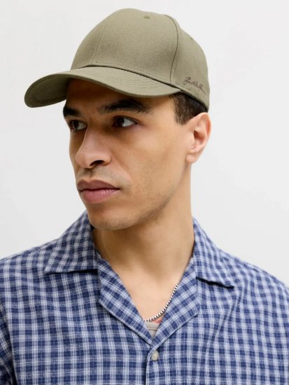 Jack & Jones Base Louis Šiltovka Khaki - Šiltovky - 