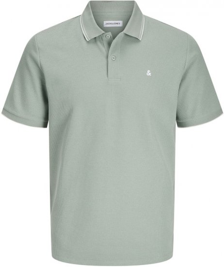 Jack & Jones AUSTIN CLASSIC Polo Iceberg Green - Polokošele - Polokošele 2XL-8XL