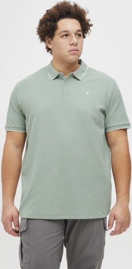 Jack & Jones AUSTIN CLASSIC Polo Iceberg Green - Polokošele - Polokošele 2XL-8XL