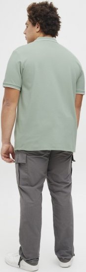 Jack & Jones AUSTIN CLASSIC Polo Iceberg Green - Polokošele - Polokošele 2XL-8XL