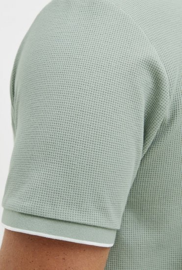 Jack & Jones AUSTIN CLASSIC Polo Iceberg Green - Polokošele - Polokošele 2XL-8XL