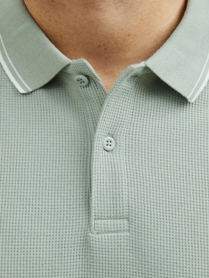 Jack & Jones AUSTIN CLASSIC Polo Iceberg Green - Polokošele - Polokošele 2XL-8XL