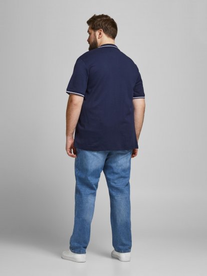 Jack & Jones Jersey Polo Navy - Polokošele - Polokošele 2XL-8XL