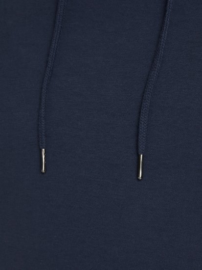 Jack & Jones Basic Sweat Hood Navy Blazer - Mikiny & mikiny bez kapucne - Mikiny & Mikiny s Kapucňou 2XL-12XL