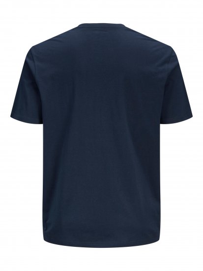 Jack & Jones Jump T-shirt Navy - Tričká - Nadrozmerné tričká - 2XL-14XL