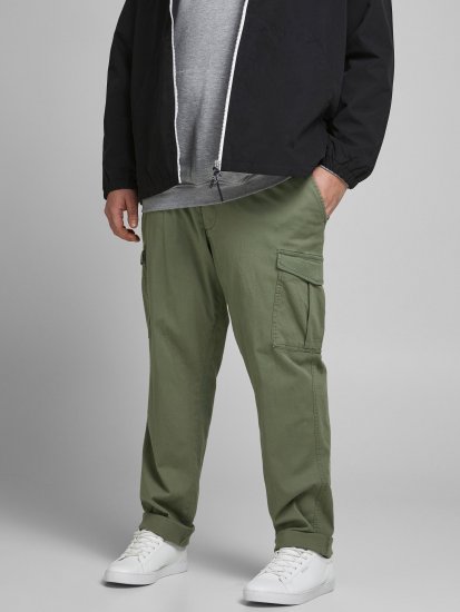 Jack & Jones Marco Chino Pants Dusty Olive - Džínsy & nohavice - Džínsy a Nohavice - W40-W70