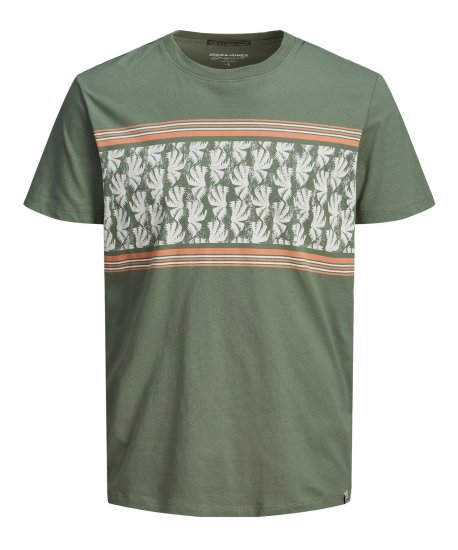 Jack & Jones Sunnys Tee Sea Spray - Tričká - Nadrozmerné tričká - 2XL-14XL