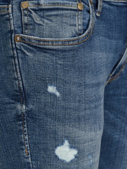 Jack & Jones Liam 101 Skinny Blue Denim - Džínsy & nohavice - Džínsy a Nohavice - W40-W70