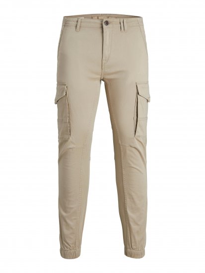 Jack & Jones JPSTPAUL Cuffed Cargopants Sand - Džínsy & nohavice - Džínsy a Nohavice - W40-W70