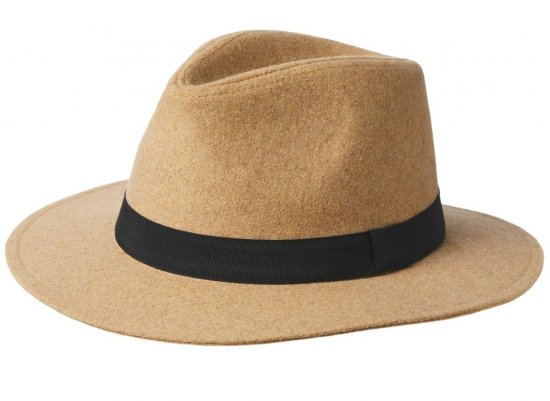 Jack & Jones Medo Fedora Hat Camel - Doplnky - 