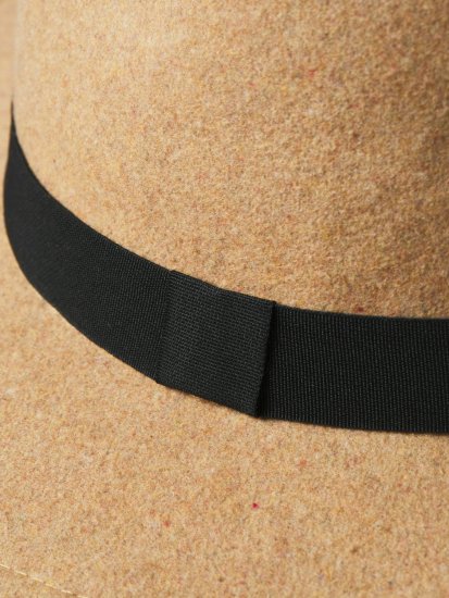 Jack & Jones Medo Fedora Hat Camel - Doplnky - 