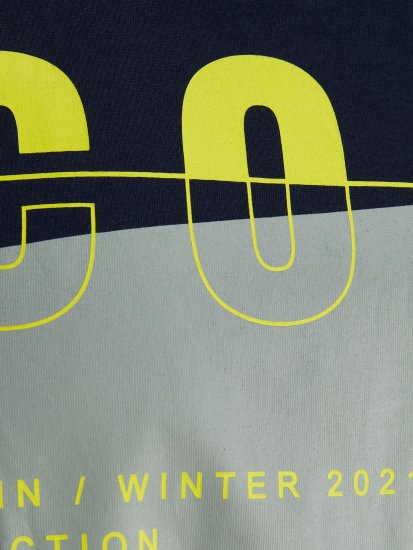 Jack & Jones JCOBOOSTER TEE Navy - Tričká - Nadrozmerné tričká - 2XL-14XL