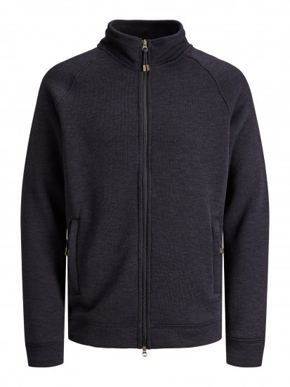 Jack & Jones JPRBLUMARLON Zip Hoodie Dark Purple - Mikiny & mikiny bez kapucne - Mikiny & Mikiny s Kapucňou 2XL-12XL