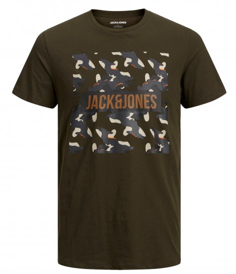 Jack & Jones JJRAMP T-Shirt Rosin - Tričká - Nadrozmerné tričká - 2XL-14XL