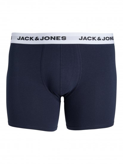 Jack & Jones BASIC White WB Trunks 5-Pack Green - Spodná bielizeň - Spodné Prádlo 2XL-8XL